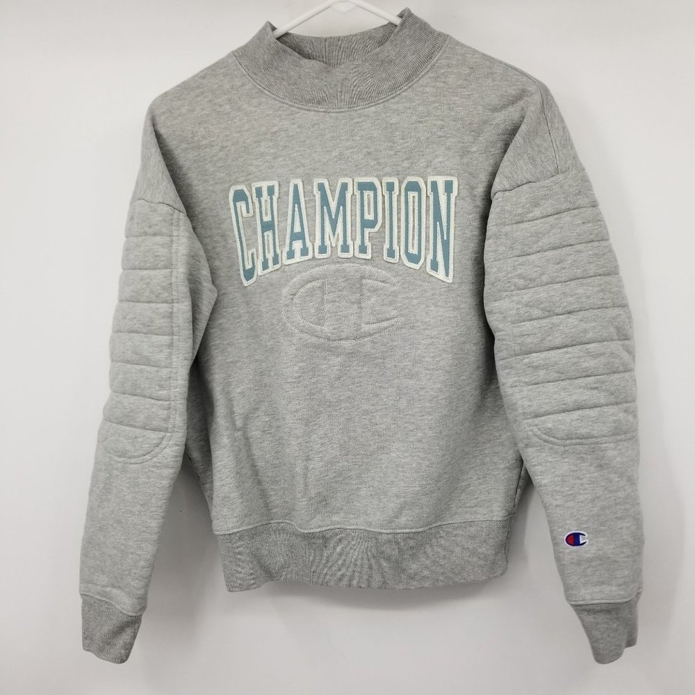 Champion Reverse Weave Long Sleeved Women's Pullover Sweatshirt Size Medium